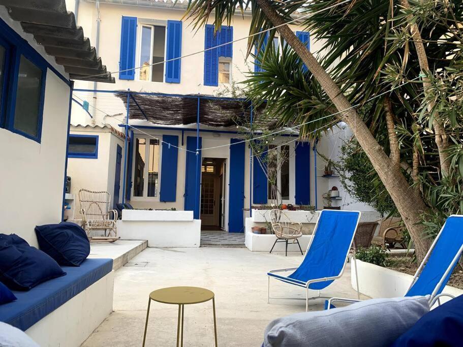 Villa En Bord De Mer A Malmousque Marseilles Buitenkant foto