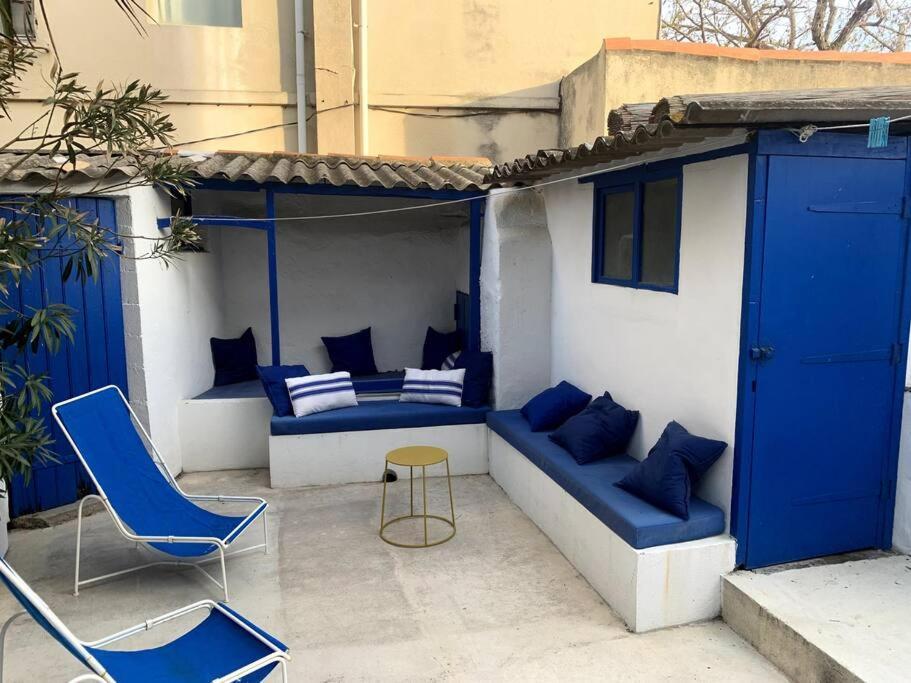 Villa En Bord De Mer A Malmousque Marseilles Buitenkant foto